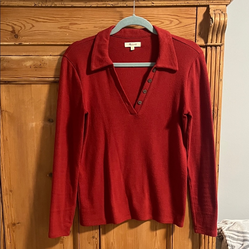 Madewell Polo Style Sweater
